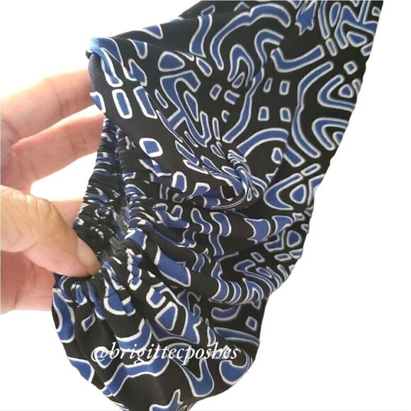 Laundry By Shelli Segal Blue/Black Dress Size 2 - Picture 5 of 8